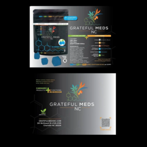 Mushroom Canna Gummy | Blueberry Matcha | CBD + THC + Brain Blend